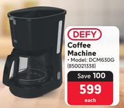 Defy Coffee Machine