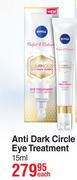 Nivea Perfect & Radiant Luminous 630 Degree Anti Dark Circle Eye Treatment-15ml Each