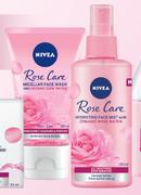 Nivea Rose Care Micellar Face Wash Or Hydrating Face Mist-150ml Each