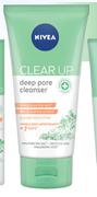 Nivea Clear Up Deep Pore Cleanser-150ml Each