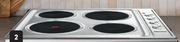 Hisense 600mm 4-Solid Plate Hob H60STES 