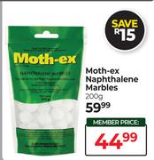 Moth-Ex Naphtalene Marbles-200g