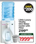 Little Luxury Vitality Mini Water Cooler With Filter