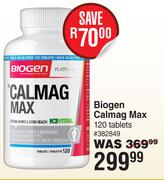 Biogen Calmag Max 120 Tablets
