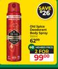 Old Spice Deodorant Body Spray-For 2 x 150ml