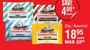 Fisherman's Friend Assorted-25g Each