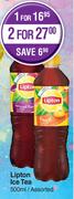 Lipton Ice Tea Assorted-For 2 x 500ml