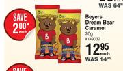 Beyers Dream Bear Caramel-20g Each