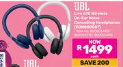 JBL Live 670 Wireless On Ear Noise Cancelling Headphones CON000507 (850006443/850014370/850006414)