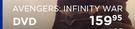 Avengers Infinity War DVD