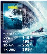The Meg 4K UHD DVD