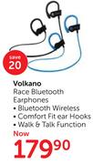 Volkano Race Bluetooth Earphones