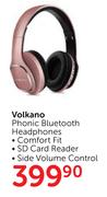 Volkano Phonic Bluetooth Headphones