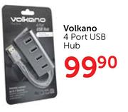Volkano 4 Port USB Hub