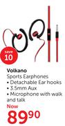 Volkano Sports Earphones
