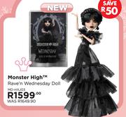 Monster High Rave'n Wednesday Doll MD-HXJ03