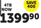 Seagate Hard Drive 4TB