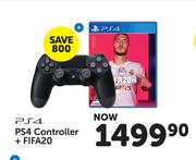 PS4 Controller + FIFA 20