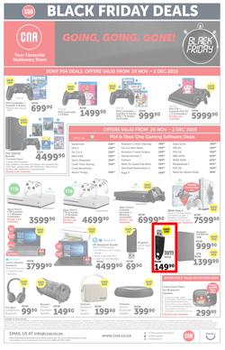 CNA : Black Friday Deals (29 Nov - 2 Dec 2019), page 1