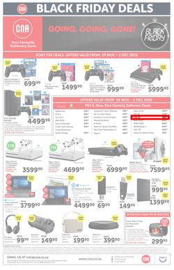 CNA : Black Friday Deals (29 Nov - 2 Dec 2019), page 1