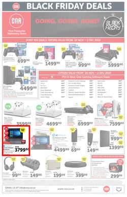 CNA : Black Friday Deals (29 Nov - 2 Dec 2019), page 1