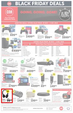 CNA : Black Friday Deals (29 Nov - 2 Dec 2019), page 1