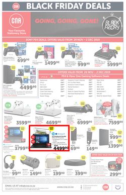 CNA : Black Friday Deals (29 Nov - 2 Dec 2019), page 1
