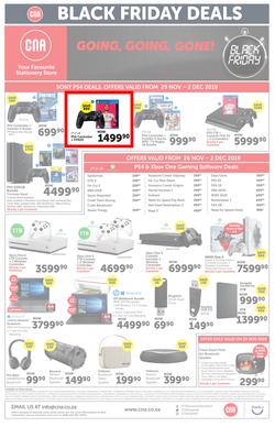 CNA : Black Friday Deals (29 Nov - 2 Dec 2019), page 1