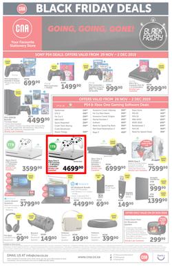 CNA : Black Friday Deals (29 Nov - 2 Dec 2019), page 1