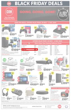 CNA : Black Friday Deals (29 Nov - 2 Dec 2019), page 1
