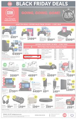 CNA : Black Friday Deals (29 Nov - 2 Dec 2019), page 1