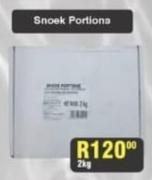 Snoek Portions-2kg