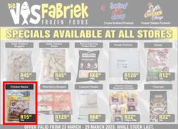 Die Visfabriek : Specials For This Week (23 March - 29 March 2023), page 1