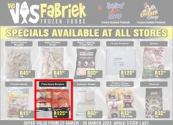 Die Visfabriek : Specials For This Week (23 March - 29 March 2023), page 1