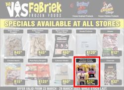Die Visfabriek : Specials For This Week (23 March - 29 March 2023), page 1