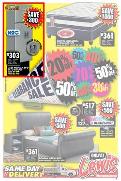 Lewis : Clearance Sale (25 Feb - 28 Apr 2019), page 1