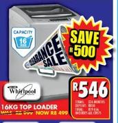 Whirlpool 16Kg Top Loader
