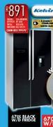 Kelvinator 670Ltr Black W/D Fridge