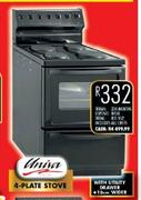 Univa 4 Plate Stove