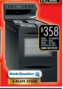 Kelvinator 4 Plate Stove