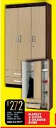 Marley 3 Door 2 Drawer Robe