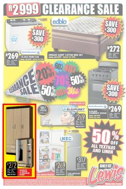 Lewis : Clearance Sale (25 Feb - 28 Apr 2019), page 16