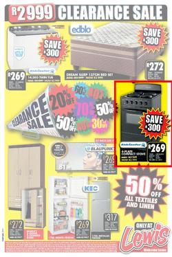 Lewis : Clearance Sale (25 Feb - 28 Apr 2019), page 16