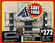 Astra 3 Piece Plasma Stand