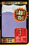 Plush Blanket XL Irac