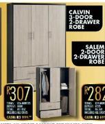 Calvin 3 Door 2 Drawer Robe