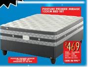Posture Premier Mirage 152cm Bed Set