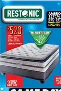 Restonic Jubilee 152cm Bed Set
