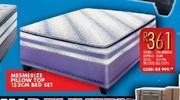 Restonic Mesmerize Pillow Top 152cm Bed Set