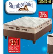 Slumberland York 152cm Bed Set